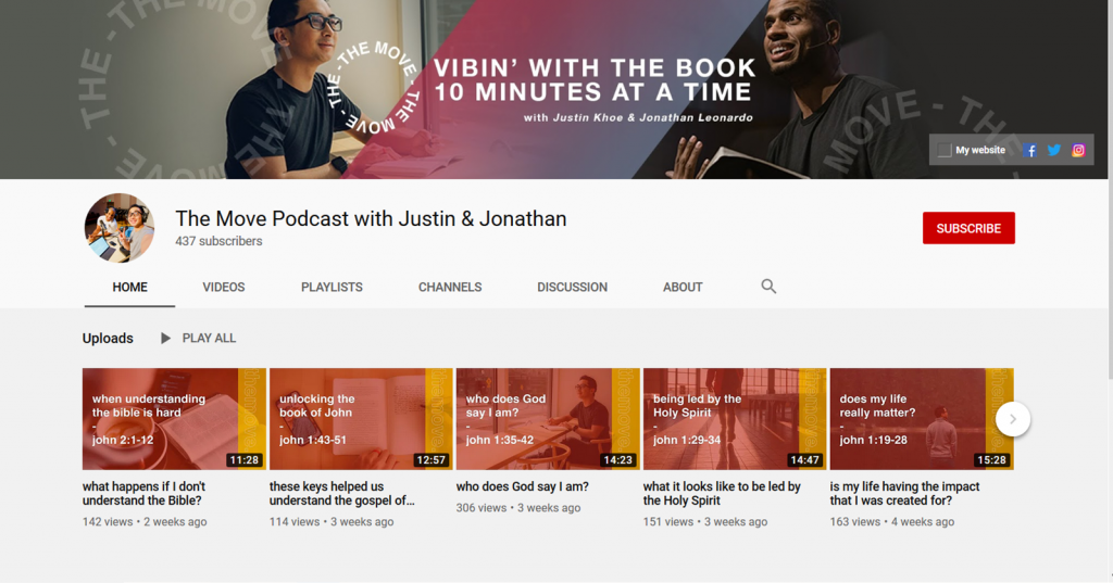 The MoThe Move Podcast YouTube Channelve Podcast YouTube Channel